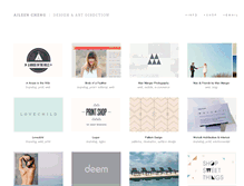 Tablet Screenshot of aileencheng.com